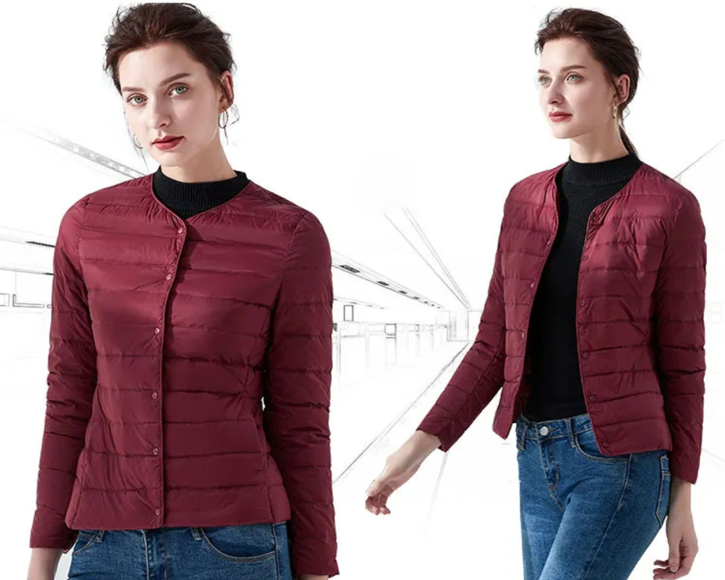 WW | Down Jacket Light & Warm