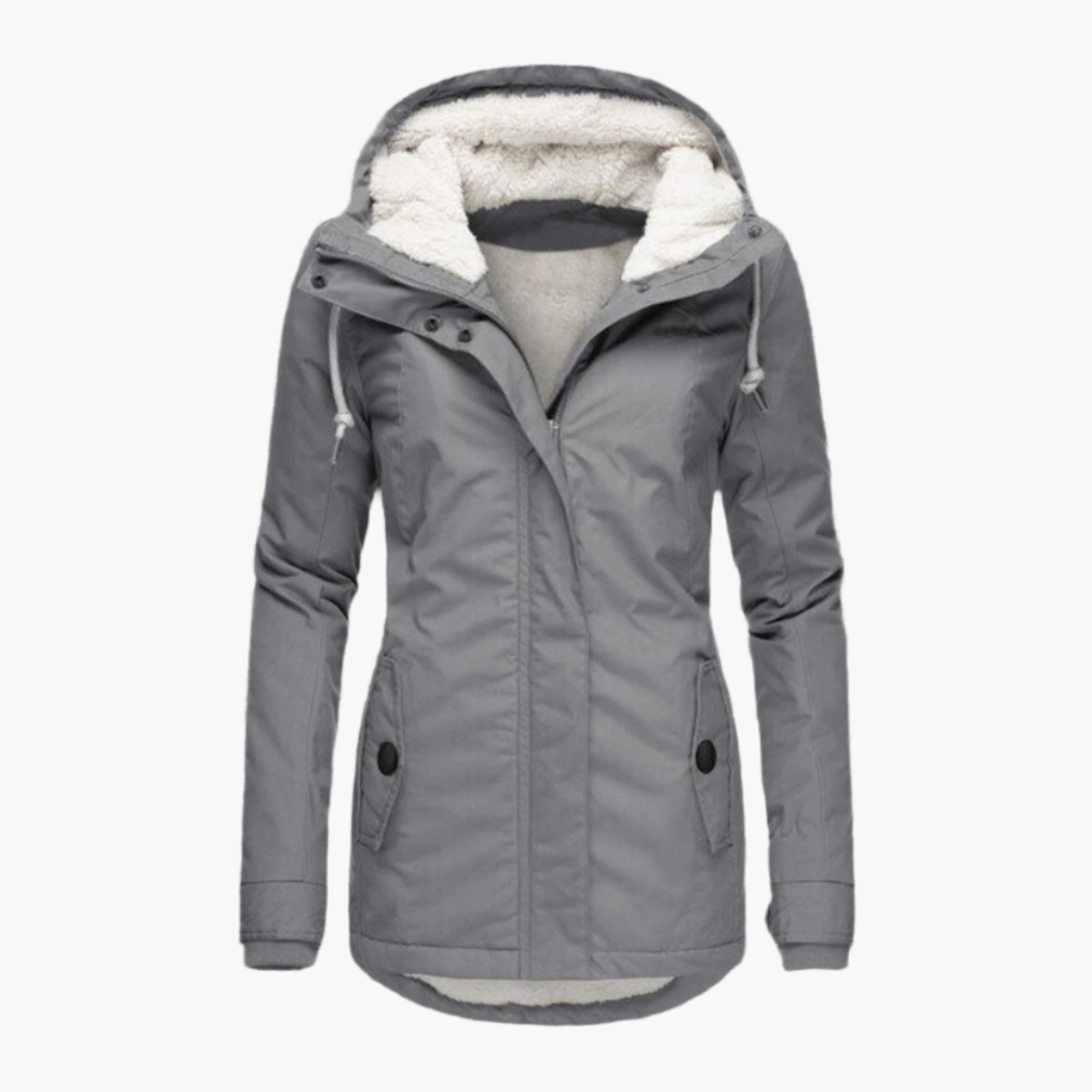 WW | Winterjacke Sherpa-Hoodie - Modischer Parka für kalte Tage, figurbetonter Schnitt, perfekter Alltagsbegleiter