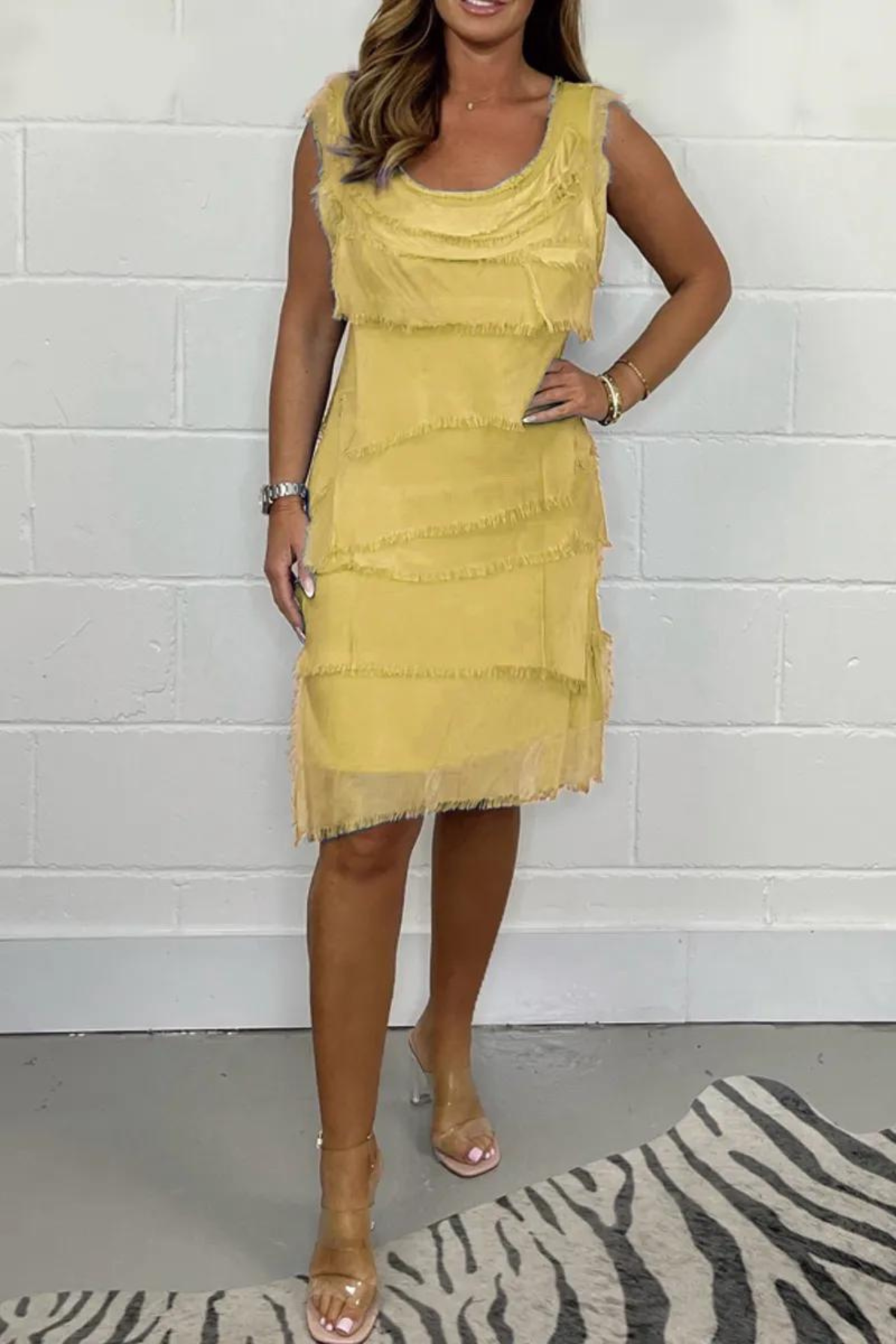 Light Summer Chiffon Dress