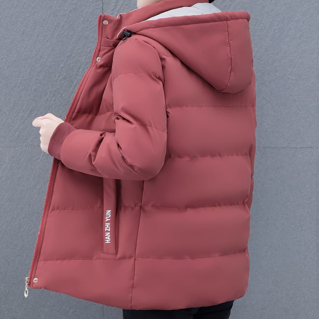WW | Damen Kapuzenjacke Warm Und Stilvoll Wintermantel