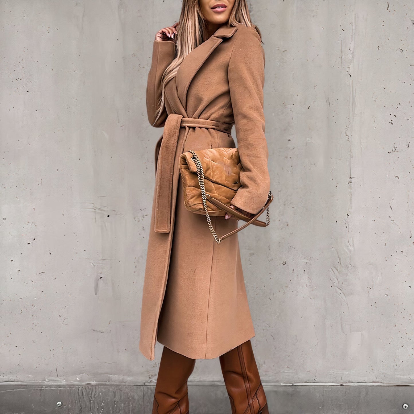 WW | Elegant Wool Coat for Women