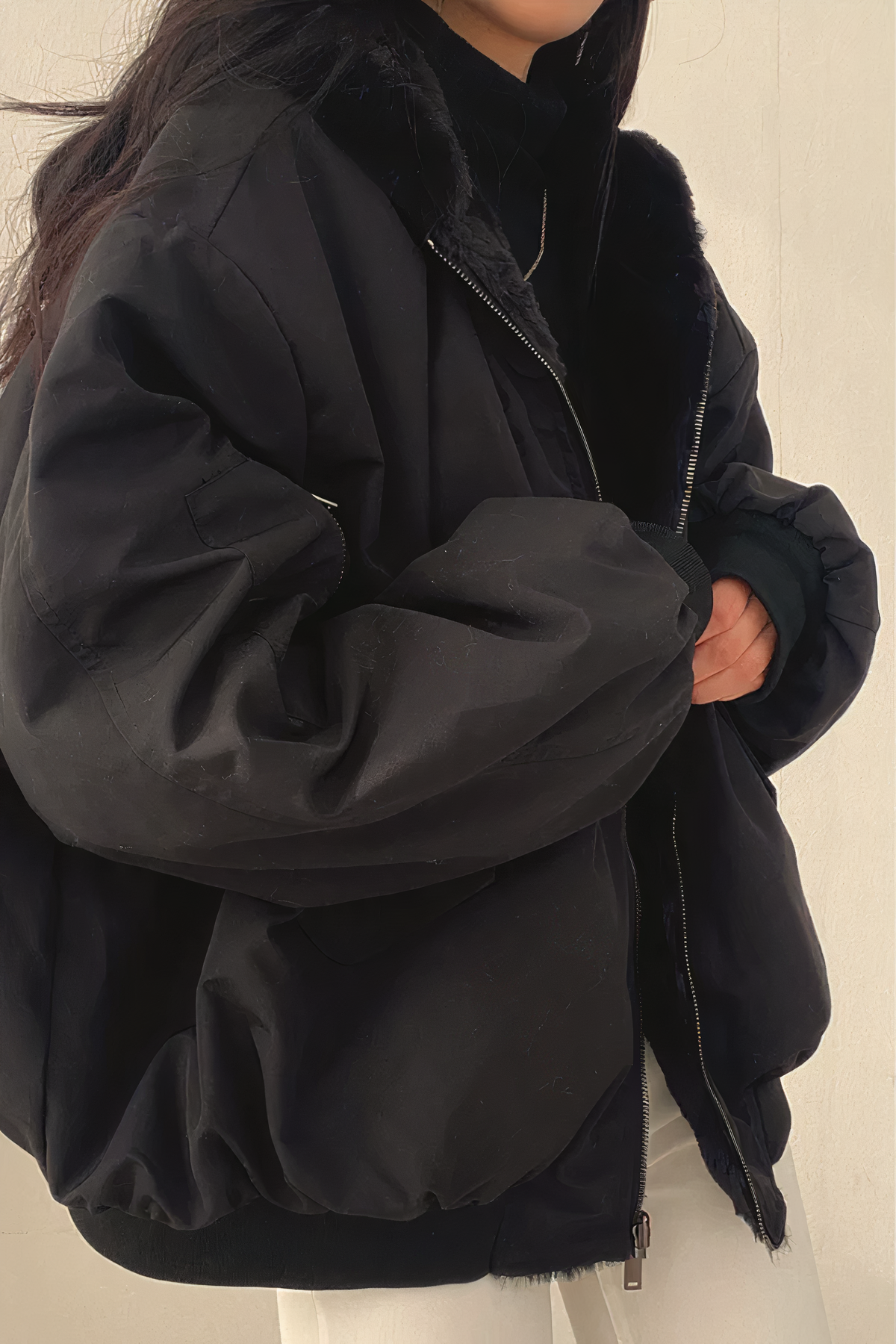 WW | with hood made of cashmere