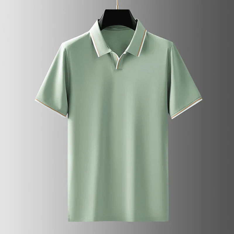Verro™ | Premium Silk Polo Shirt