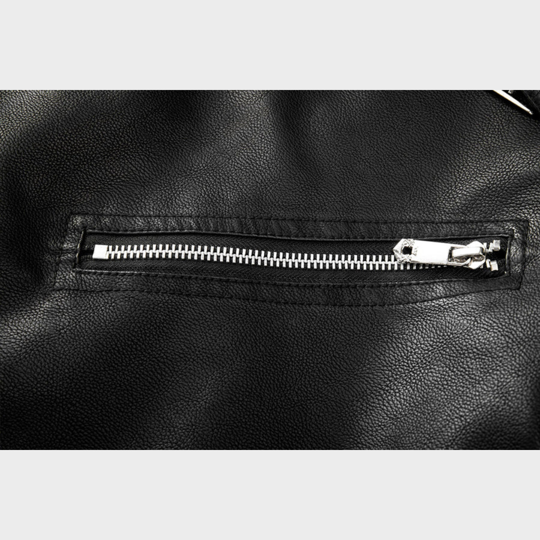 WW | Stylish men's leather jacket for everyday wear