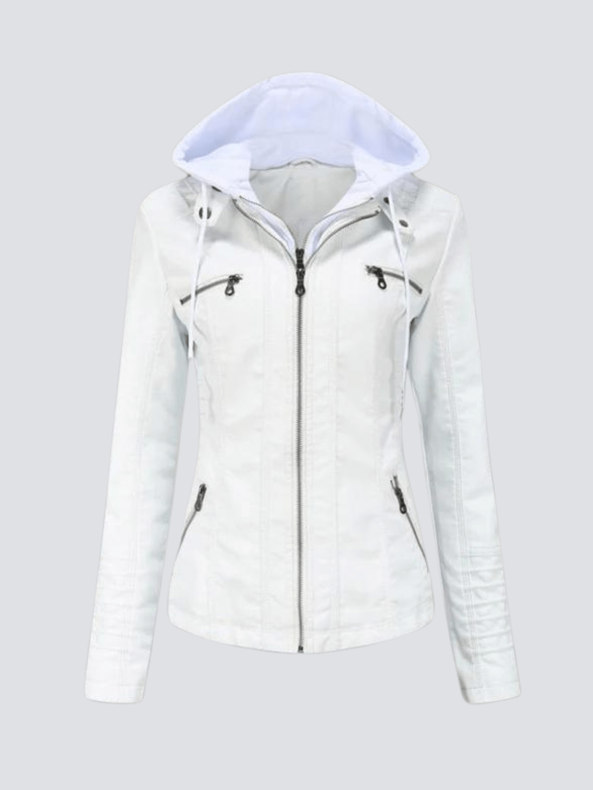 WW | Versatile women's hooded jacket with zipper