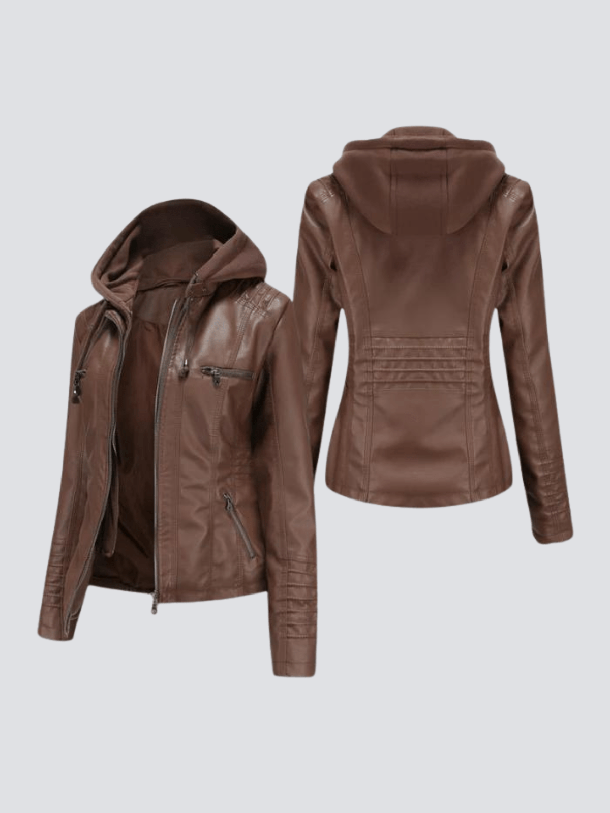 WW | Versatile women's hooded jacket with zipper