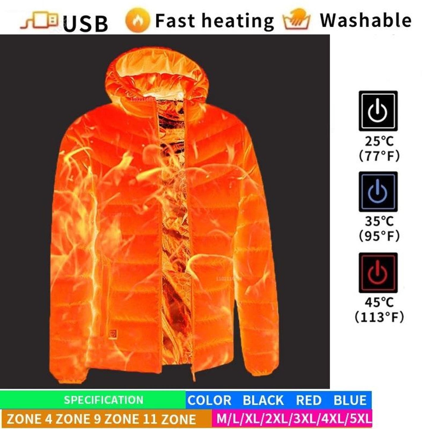 WW | Jacket Hood Puffer Down Jacket
