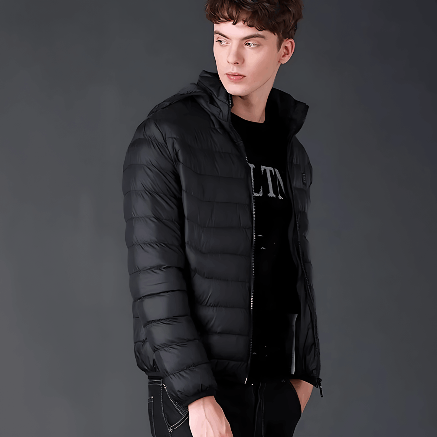 WW | Jacket Hood Puffer Down Jacket
