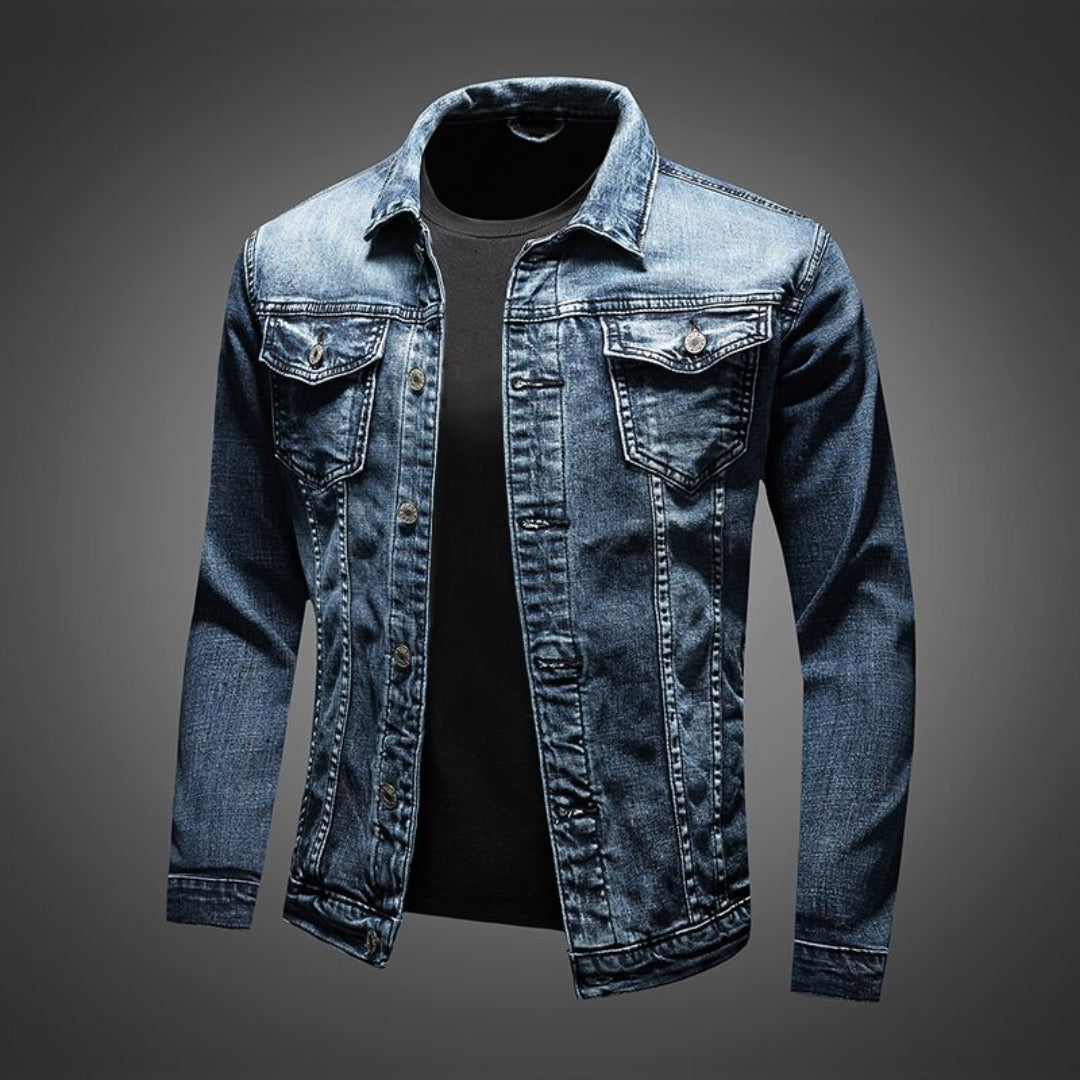 WW | Warmes Herren Jacke mit langen Ärmeln Knopf
