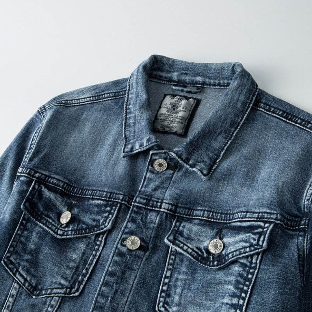 WW | Warmes Herren Jacke mit langen Ärmeln Knopf