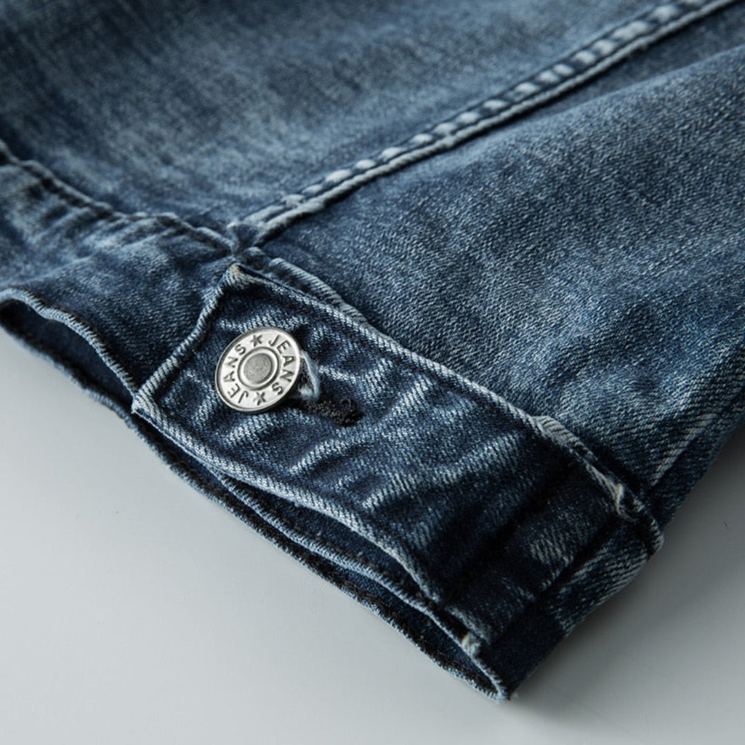 WW | Warmes Herren Jacke mit langen Ärmeln Knopf