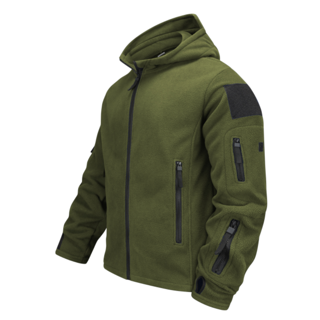 WW | Herren Windjacke mit Kapuze und Reißverschluss Mehrfachtaschen