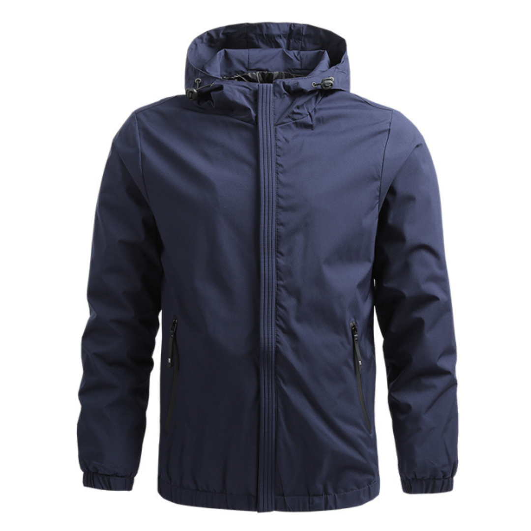 WW | Leichte Herren Softshelljacke mit Kapuze Winddicht