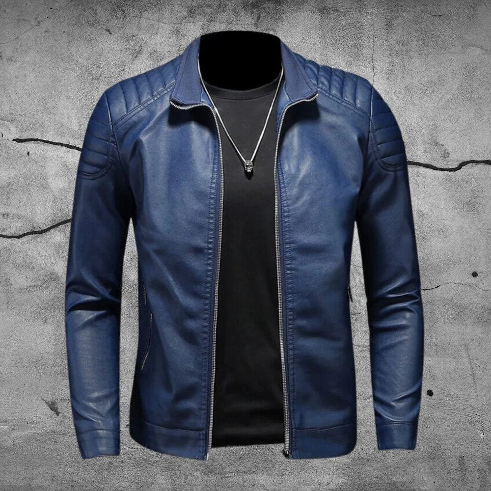WW | Elegante und hochwertige Motorradjacke für Herren mit langen Ärmeln