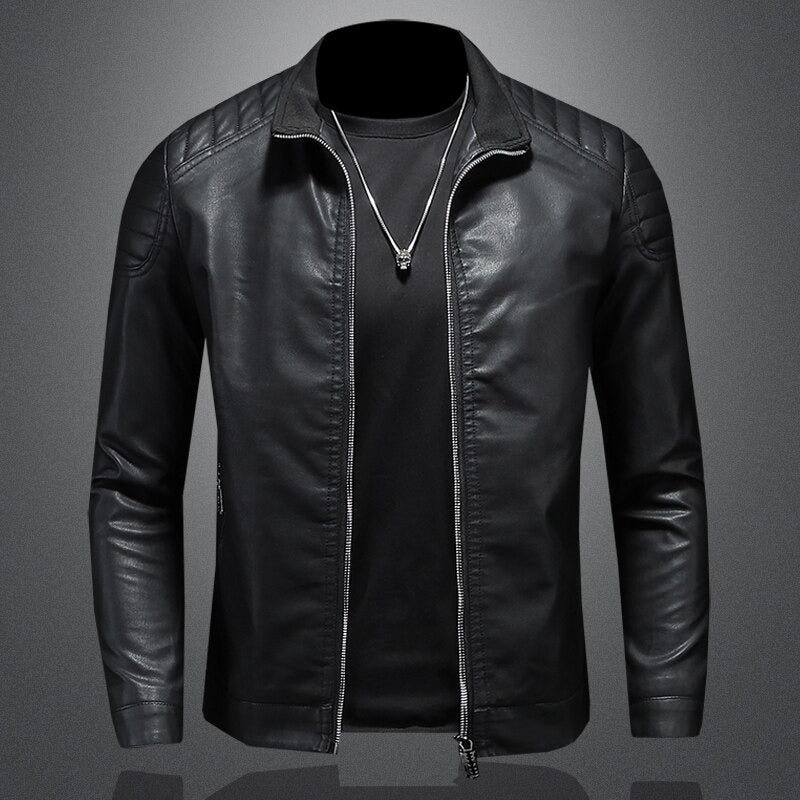 WW | Elegante und hochwertige Motorradjacke für Herren mit langen Ärmeln