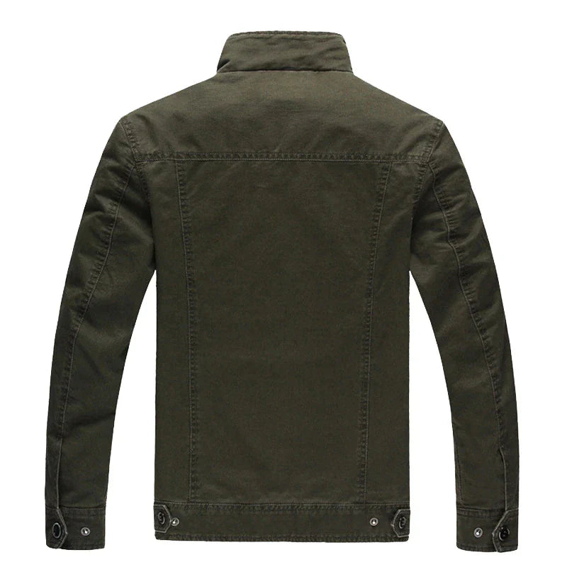 WW | Bikerjacke mit langen Ärmeln für Herren Reißverschluss