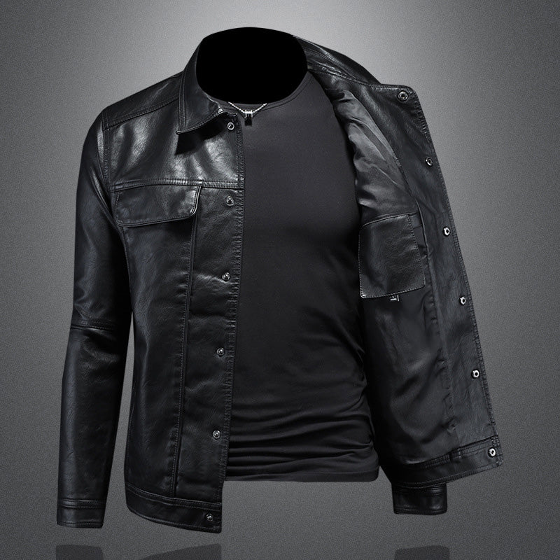 WW | Premium Motorradjacke für Herren Lässig