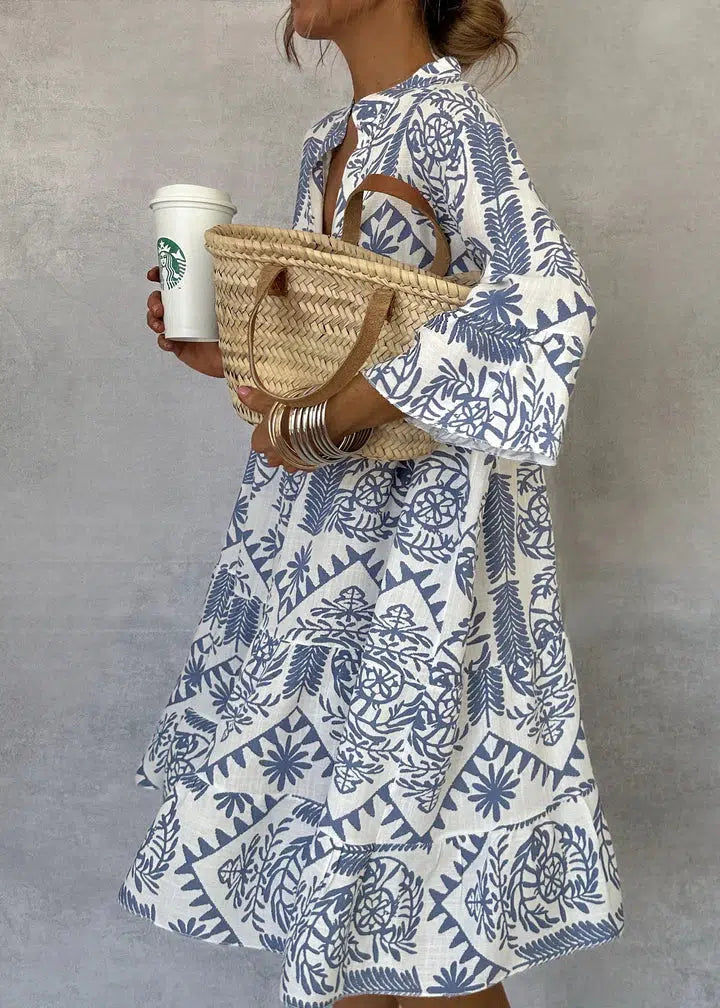 Megan | Loose Boho Tunic Dress