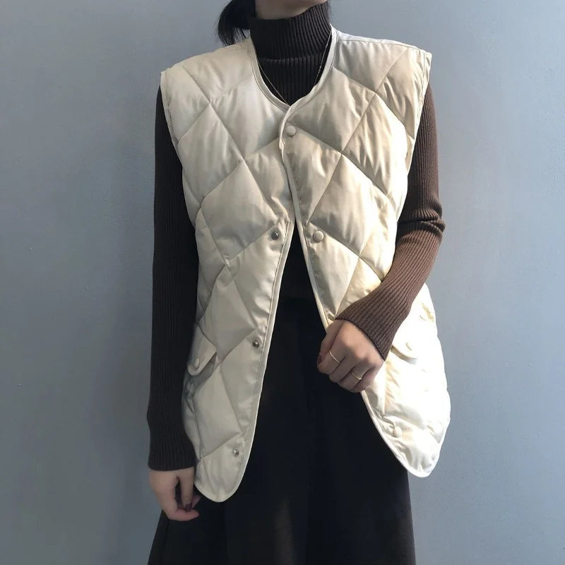 WW | Quilted Bomber Vest
