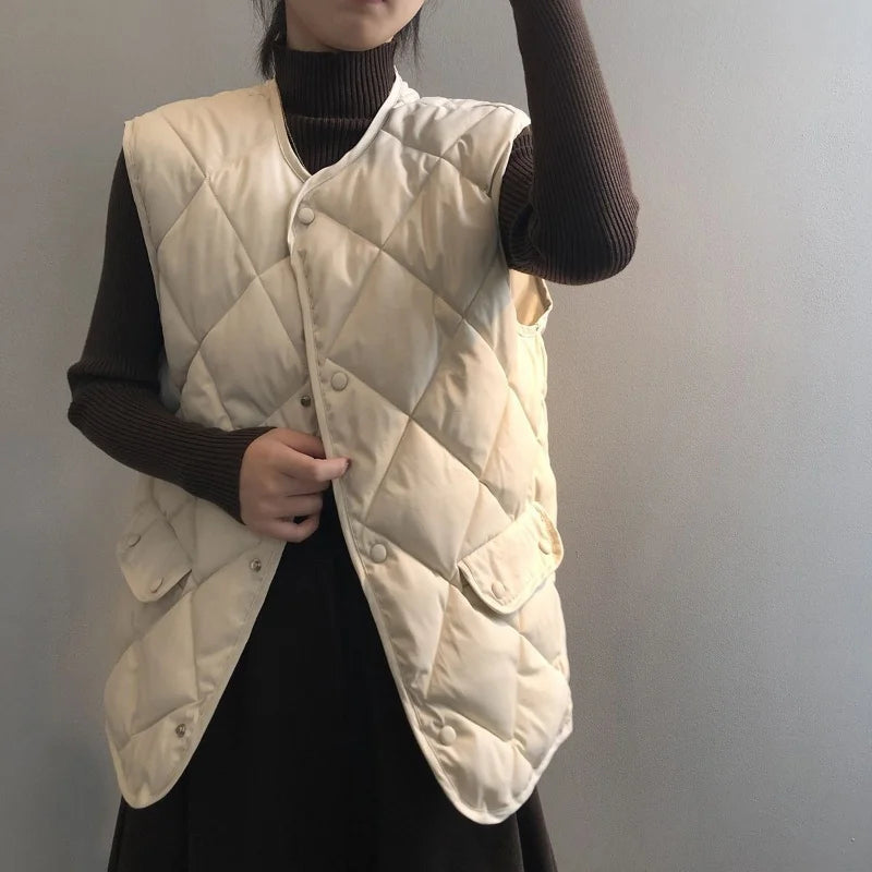 WW | Quilted Bomber Vest