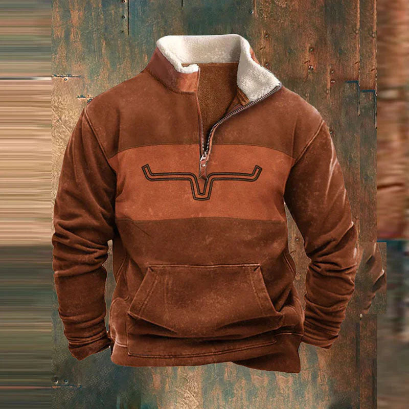 WW | Vintage Half-Zip Jacket for Men