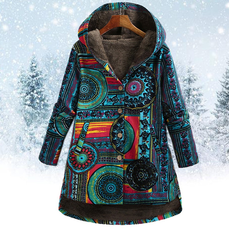 WW | Jacket with Hood and Flowers