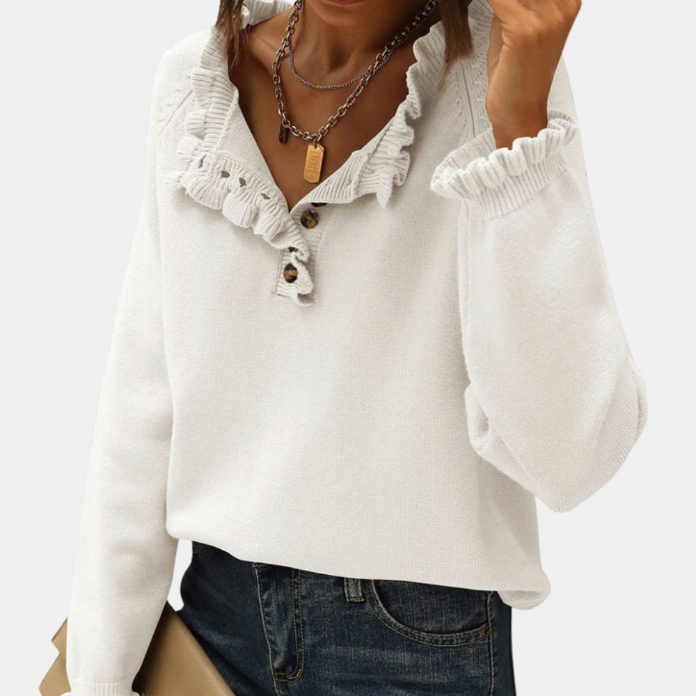 WW | Moderner Pullover Für Damen Mit Schlichtem Stil