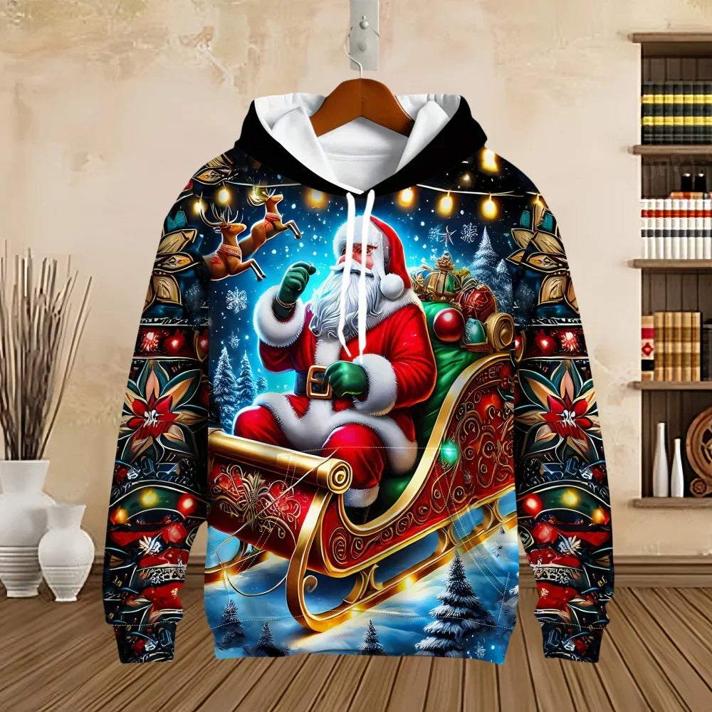 WW | Weihnachts-Pullover mit Print - Bequemes & Stilvolles Sweatshirt für die Feiertage