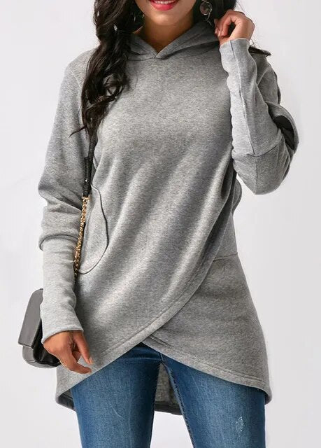 WW | Elegant sweater with an asymmetrical cut