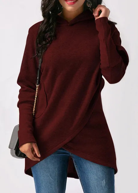 WW | Elegant sweater with an asymmetrical cut
