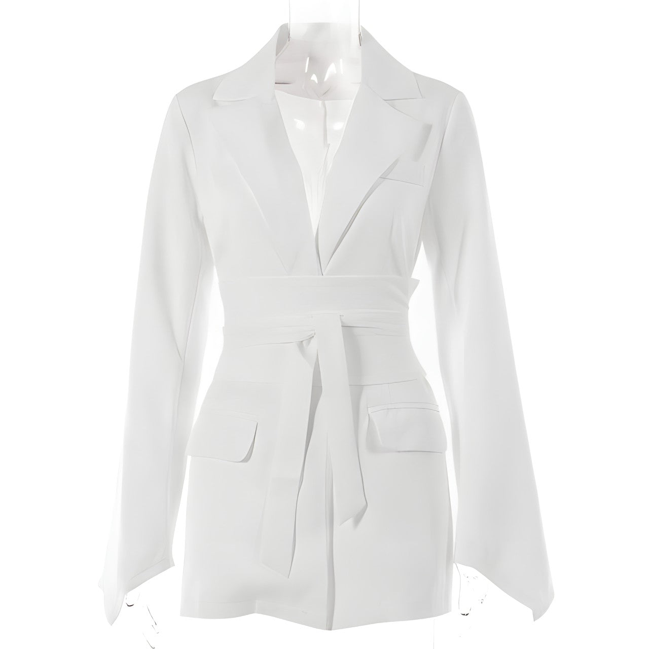 W&W - Elegant Blazer with Belt