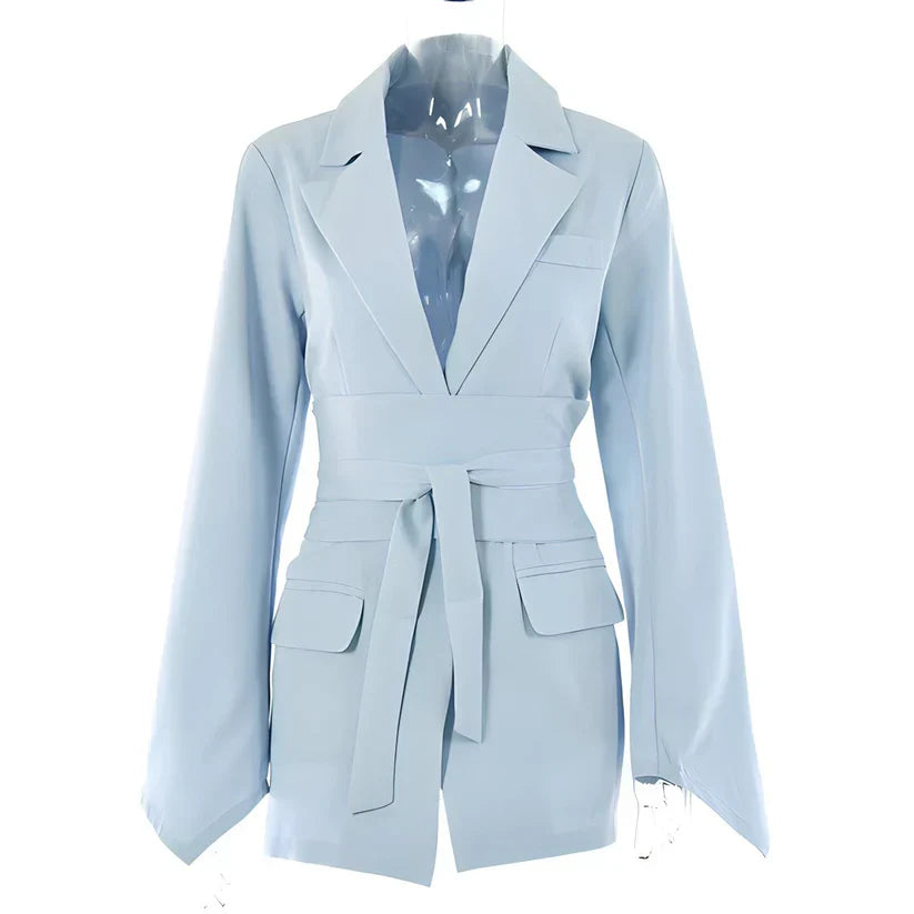 WW | Eleganter Blazer mit Gürtel