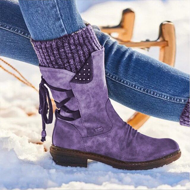 W&W - Halbhohe Stiefel für Damen