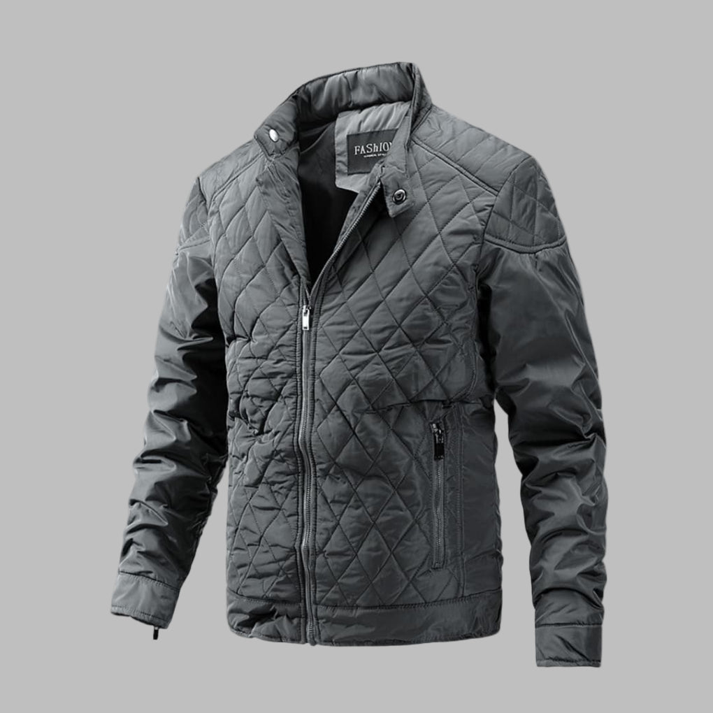 WW | Elegant Quilted Transitional Coat for Men