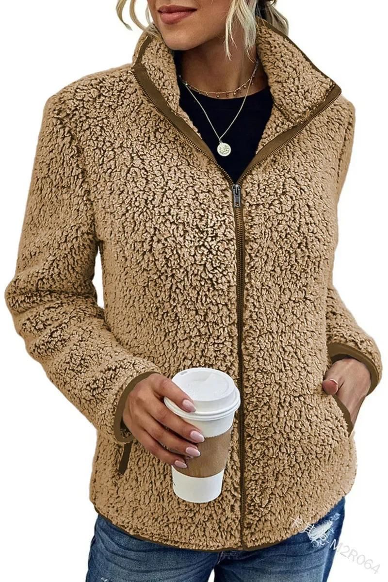 WW | Warming jacket with stand-up collar and zipper