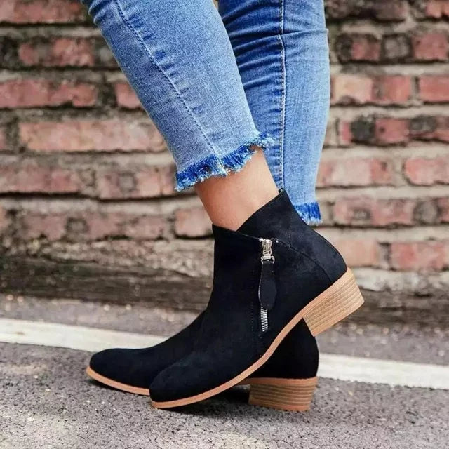 W&W -  Orthopädische Lederstiefel für Frauen
