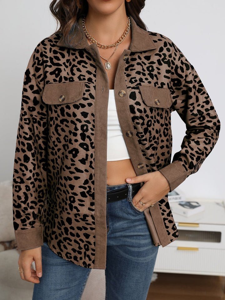 WW | Women's Transitional Jacket in Leopard Print
