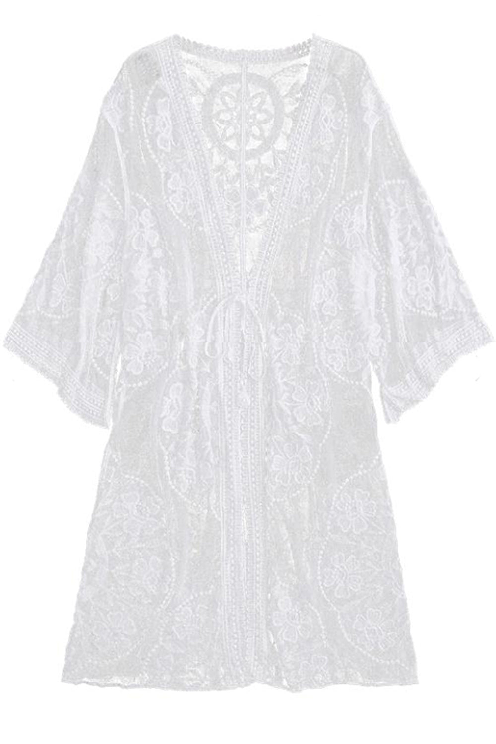 WW | Transparenter Kimono Überwurf