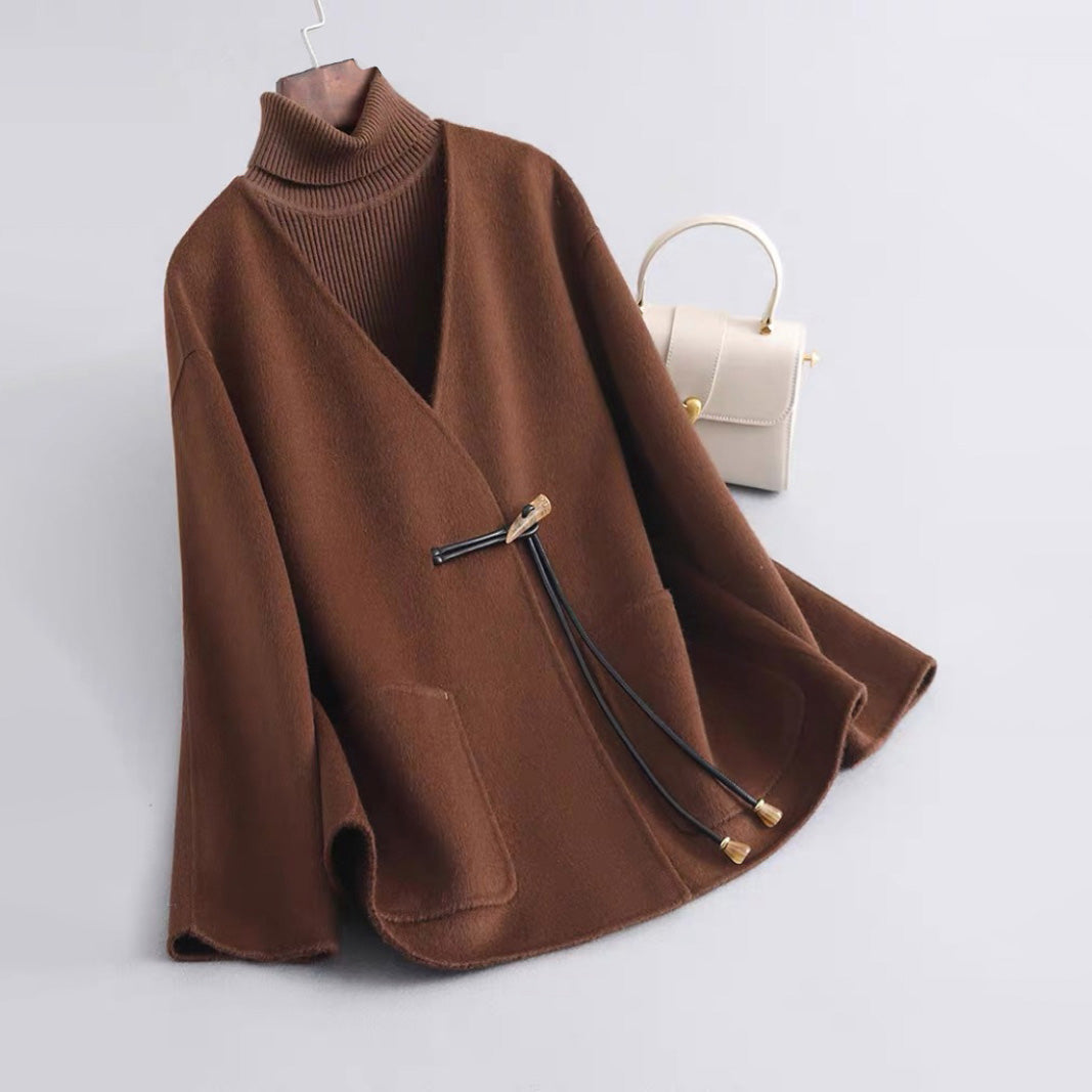 WW | Soft Wool-Blend Coat - Stylish Women's Outerwear