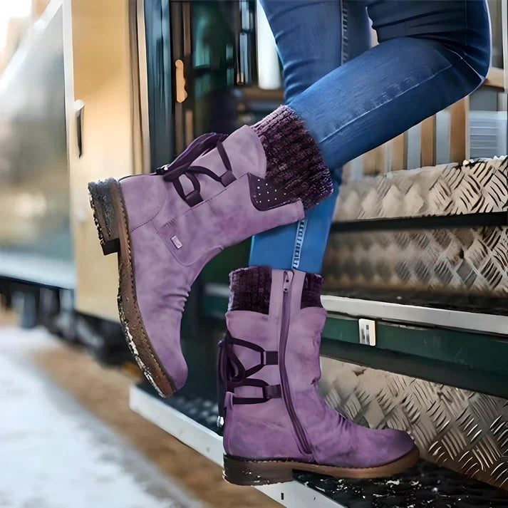 WW | Elegante Lederstiefel für Damen