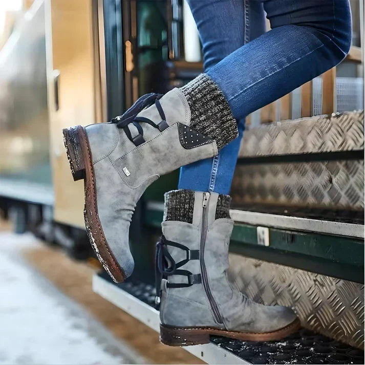 WW | Elegante Lederstiefel für Damen