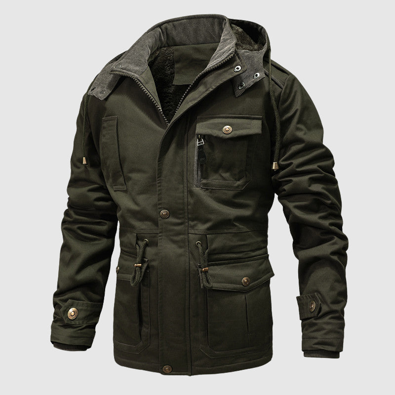 WW | Taktische Baumwollmischjacke - Strapazierfähige Warme Outdoorjacke