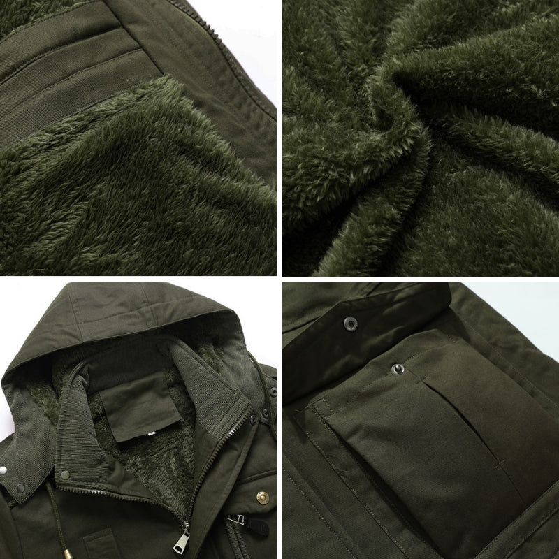 WW | Taktische Baumwollmischjacke - Strapazierfähige Warme Outdoorjacke