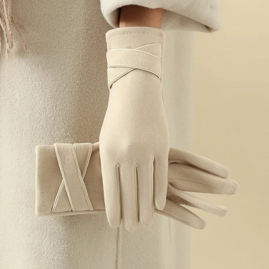 WW | Warm Velvet Gloves for Women