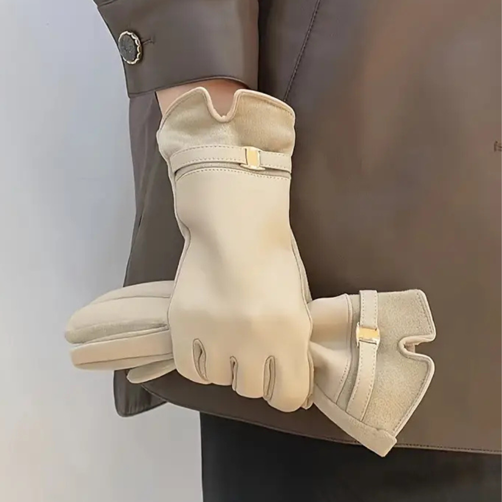 WW | Waterproof Leather Gloves for Winter