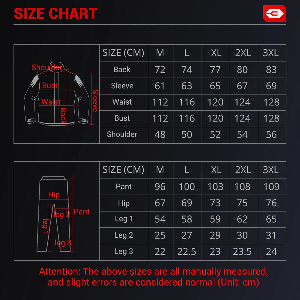 WW | Wasserdichte Motorrad-Regenjacke ergonomisch - Unisex winddicht