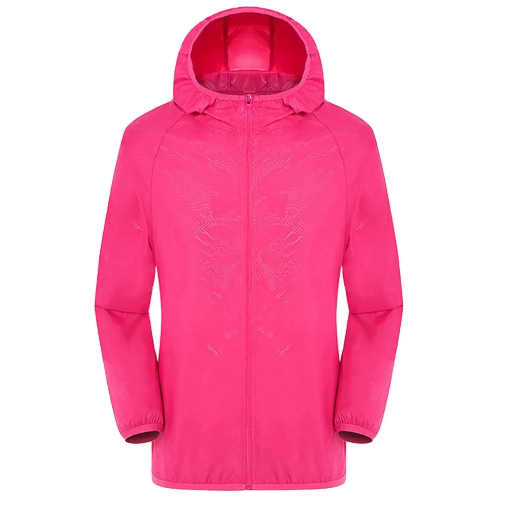 WW | Wasserdichter Unisex-Trenchcoat mit Kapuze