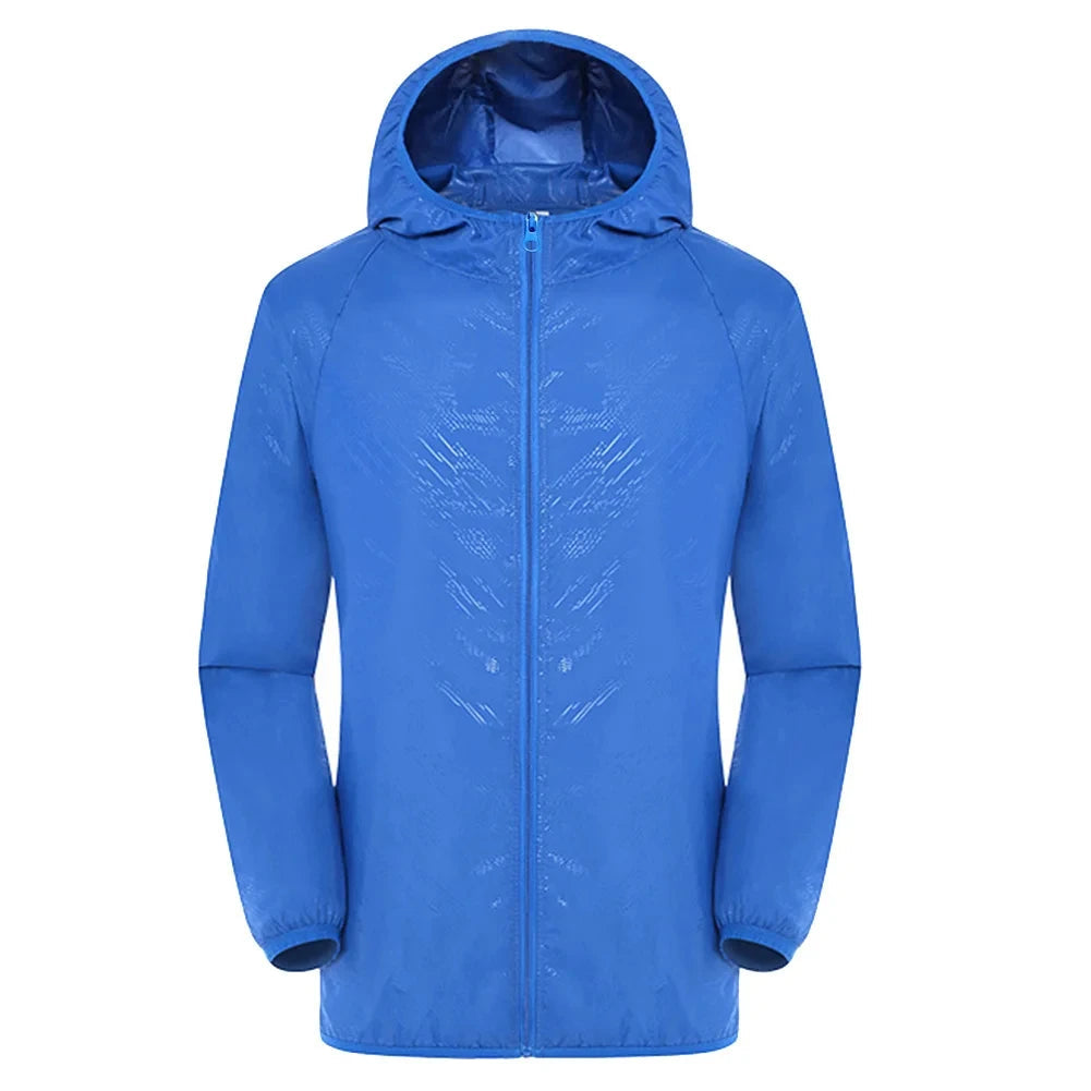WW | Wasserdichter Unisex-Trenchcoat mit Kapuze