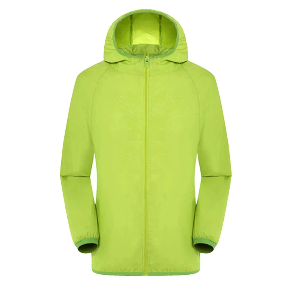 WW | Wasserdichter Unisex-Trenchcoat mit Kapuze