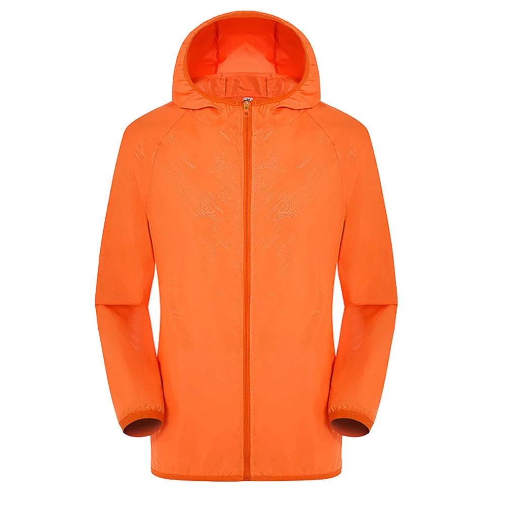 WW | Wasserdichter Unisex-Trenchcoat mit Kapuze